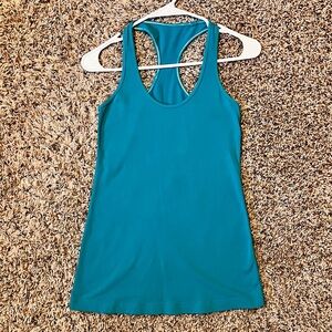 Lululemon Athletica Teal Tank Top